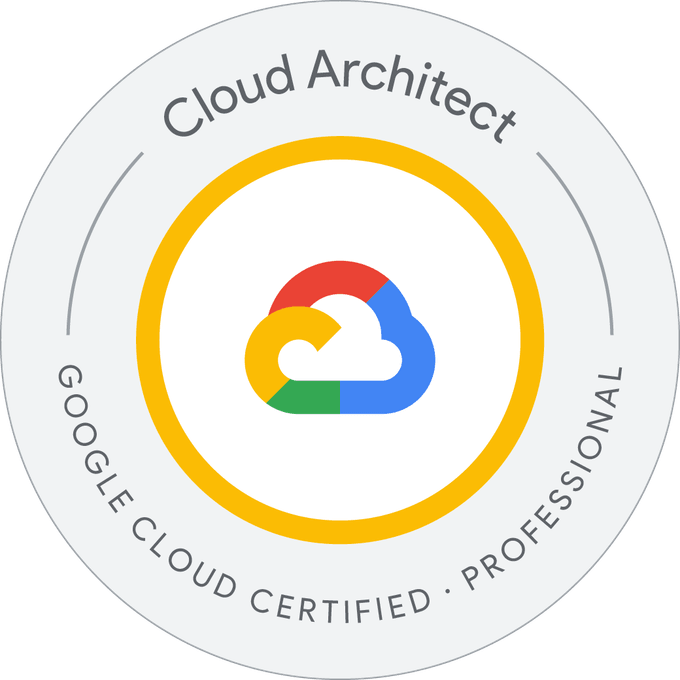 Certificação Professional Cloud Architect do Google